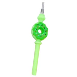7" Silicone Pipe - SMKJ-124-Green