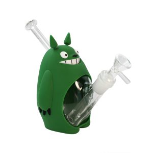 6" Silicon Bong - SMKZ-040-Green