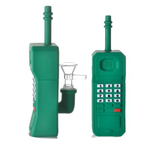 7" Silicone Bong - SMKJ-004-Green