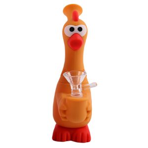 7" Silicone Bong - SMKJ-138-Orange