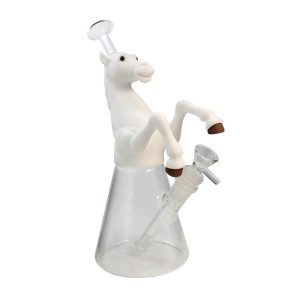 10" Silicon Bong - SMKZ-037-White