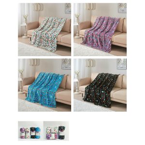Anishinaabe Enchantment Silk Touch One Ply Throw Blanket (0139)