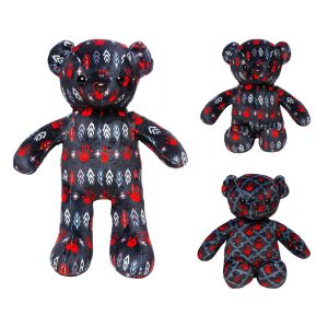 Red Hand (YNF) Hooded Teddy Bear Plush  (3551-YNF)