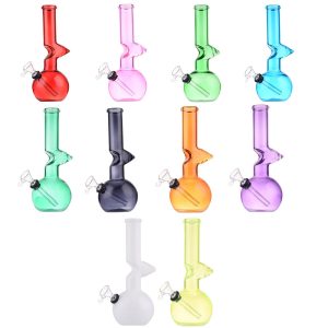 8" Glass Bong Color Percolator AK2019-12 Assorted