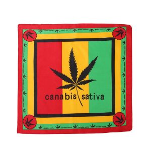 Leaf Bandana (ST009-Cannabis Sativa)