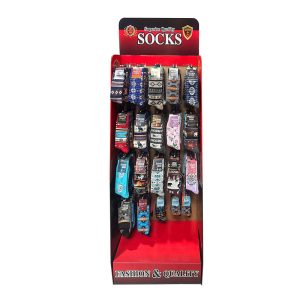 Sock Display plus SOCKS (NT SOCK SHIPPER)