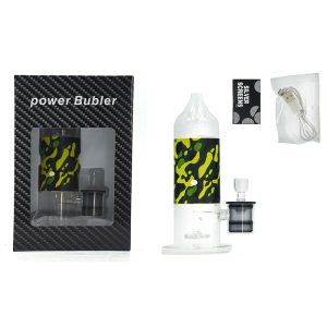 Glass & Bubbler Set, ABS Glass High Quality Green -SKMJ-146 C