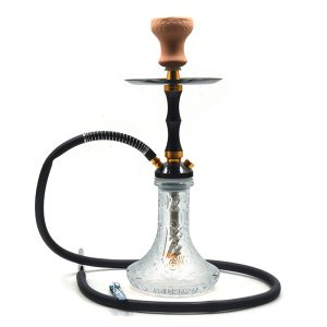 18" Hookah Single Hose,Black Color - SKMJ-148