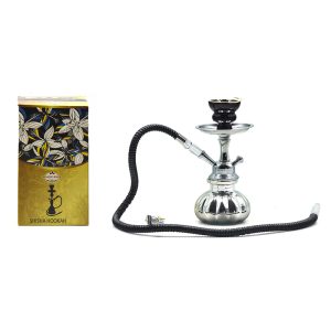 Hookah Single Hose,Silver Color - SKMJ-154 B