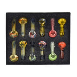 High Quality Glass Pipes Assorted Color - SKMJ-155