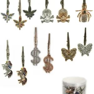 Metal Clip Animal Design, Metal/Bronze Color -  SKMJ-171