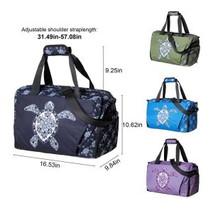 Turtle Design Medium Duffel (2532)