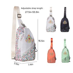 Deluxe Sling Bag - Anishinaabe Design - 2568