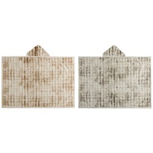 Cassidy - Faux Rabbit Fur Premium Hooded Blanket - 2725