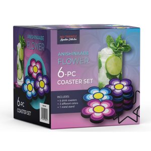 Anishinaabe Die Cast Coaster Set (4621)