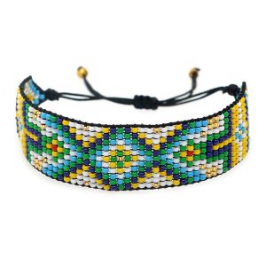 Beaded Indigenous Bracelets - JS22254-C