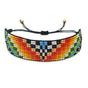 Beaded Indigenous Bracelets - JS22254-H