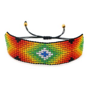 Beaded Indigenous Bracelets - JS22254-I