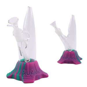 4" Silicone Tower Bong - SMKE-056 B