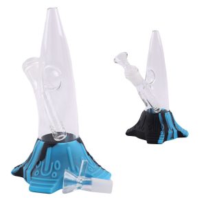 4" Silicone Tower Bong - SMKE-056 D