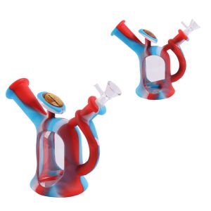 4" Silicone Doodle Bong - SMKE-061-B