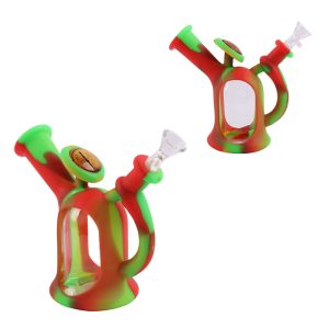 4" Silicone Doodle Bong - SMKE-061-C