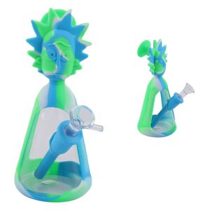 3" Silicone Alien Cap Bong - SMKE-068-C