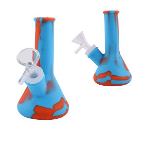 3" Silicone Simple Style Bong - SMKE-070-A