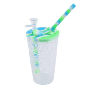 4" Silicone Ice Cold Cup Bong - SMKE-071-A