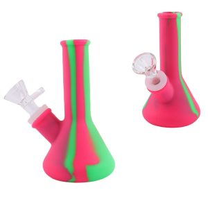 3" Silicone Simple Style Bong - SMKE-070-C