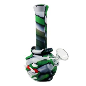 7" Silicone Weezing Bong - SMKE-095-A