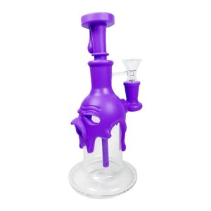 3" Silicone Woodpecker Bong - SMKE-098-Purple