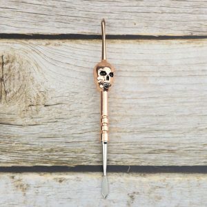 Skull Dab,, Tool - SMKE-104-Rose Gold
