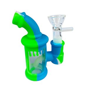 2" Silicone Musk Designe Bon - SMKE-116-Green+Blue