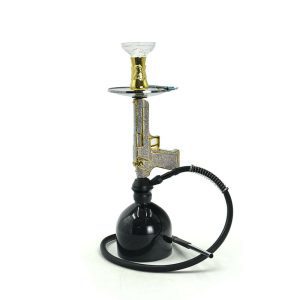 Hookah SMSU-H006-White+Gold