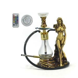 Hookah SMSU-H008-B Gold + Black